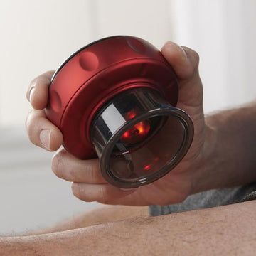 20-Minute Deep Tissue Muscle Relief at Home with Cuppi™ | 12-Speed Deep Suction, Smart Heating, Gentle Warmth
